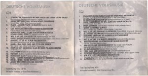 gebrauchter Tonträger – verschiedene – Deutsche Volksmusik 6 CD