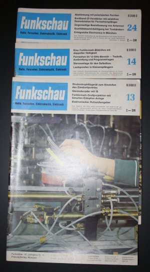 Funkschau 40./41. Jahrgang 1968/69, Hefte 24, 13-14