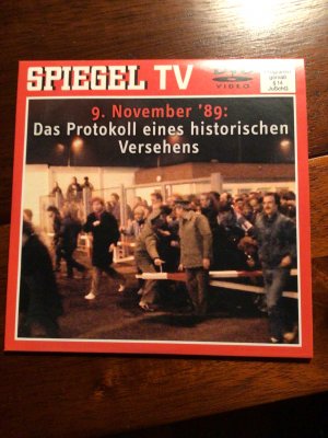 gebrauchter Film – Spiegel TV – 09.11.1989 Das Protokoll eines historischen Versehens