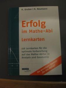 Erfolg im Mathe-Abi Lernkarten