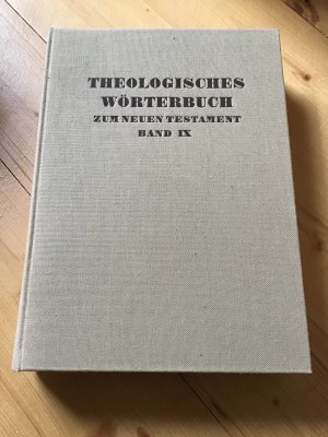 Theologisches Wörterbuch zum Neuen Testament