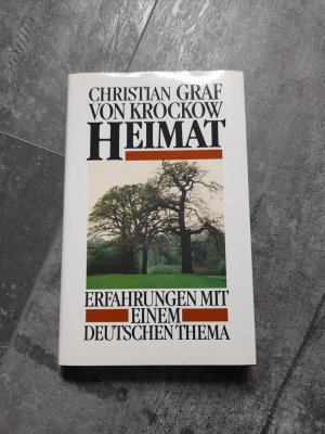 gebrauchtes Buch – Christian Graf von Krockow – Heimat  Erfahrung mit einem deutschen Thema      UNGELESEN