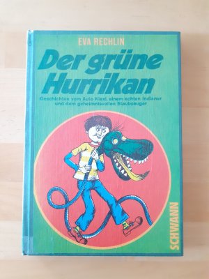 gebrauchtes Buch – Eva Rechlin – Der grüne Hurrikan * Kinderbuch illustriert * Schwann 1972