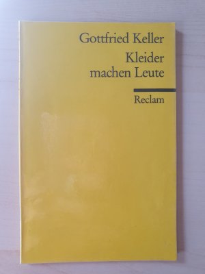 gebrauchtes Buch – Gottfried Keller – Kleider machen Leute