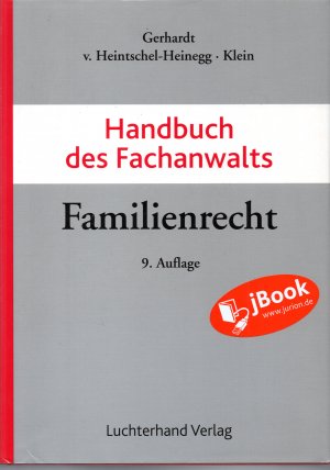 Handbuch des Fachanwalts - Familienrecht 9. Auflage