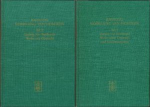 Katalog der Sammlung Anthony van Hoboken in der Musiksammlung der Österreichischen Nationalbibliothek., Band 2: Ludwig van Beethoven - Werke mit Opuszahl […]