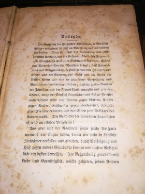 antiquarisches Buch – geschichte der inquisition in spanien