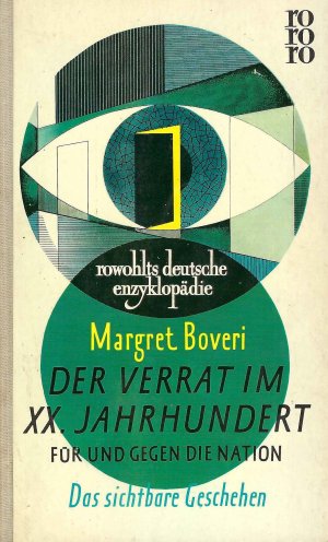 antiquarisches Buch – Margret Boveri – Der Verrat im 20. Jahrhundert - Für und gegen die Nation - Das sichtbare Geschehen