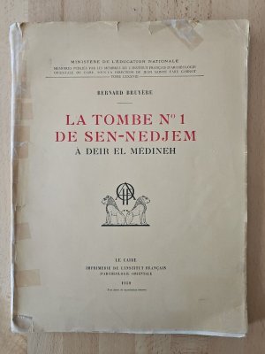 La tombe n°1 de Sen-nedjem à Deir el-Medineh