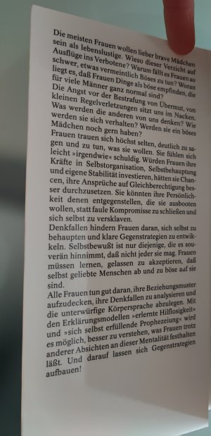 gebrauchtes Buch – Ute Ehrhardt – Gute Mädchen kommen in den Himmel, böse überall hin - Warum Bravsein uns nicht weiterbringt