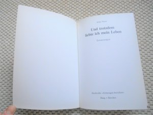 gebrauchtes Buch – Irma Vater – Und trotzdem liebte ich mein Leben - Erinnerungen