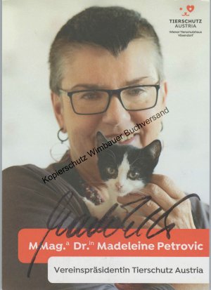 Autogramm Madeleine Petrovic Grüne Österreich /// Autogramm Autograph signiert signed signee