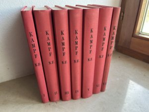 Der Kampf vereinigt mit der Tribüne, Internationale Revue, Reprint 7 Bände
