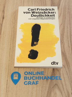 gebrauchtes Buch – Deutlichkeit