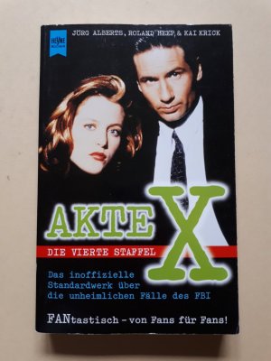 gebrauchtes Buch – Jörg Alberts, Roland Heep, Kai Krick – Akte X - Die vierte Staffel