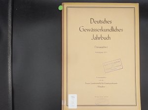 antiquarisches Buch – Bayer. Landesstelle für Gewässerkunde  – Deutsches Gewässerkundliches Jahrbuch: Donaugebiet, Abflußjahr 1957