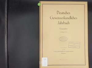 Deutsches Gewässerkundliches Jahrbuch: Donaugebiet, Abflußjahr 1956