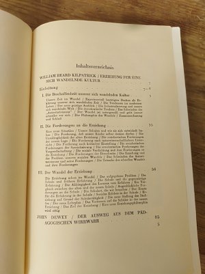 antiquarisches Buch – Dewey, John; Kilpatrick – Der Projekt-Plan. Grundlegung und Praxis – Mit 2 Bildtafeln (Pädagogik des Auslands, Bd. 6)