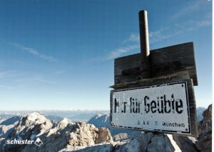 gebrauchtes Buch – DAV München Deutscher Alpenverein – Set 8x AK Ansichtskarten als PK Postkarten nutzbar DAV München Deutscher Alpenverein