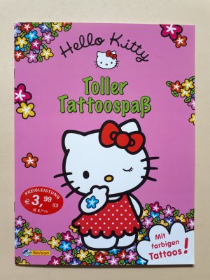 gebrauchtes Buch – Hello Kitty:  Toller Tattoospaß - Mit farbigen Tattoos !