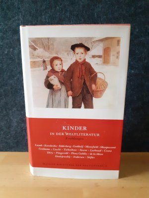 gebrauchtes Buch – Federico Hindermann  – KINDER in der Weltliteratur - Erzählungen * MANESSE * Bibl. der Weltliteratur