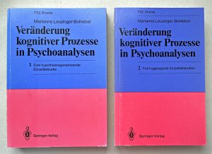 Veränderung kognitiver Prozesse in Psychoanalysen - Band 1: Eine hypothesengenerierende Einzelfallstudie + Band 2: Fünf aggregierte Einzelfallstudien ( […]