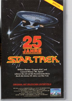 25.Jahre Star Trek -- Orginal mit Deutschen Untertiteln -- Rar