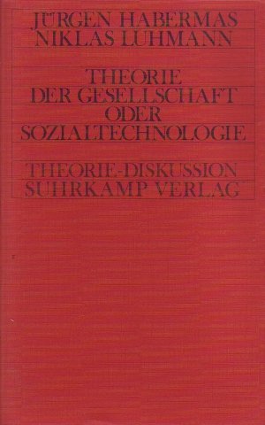 Theorie der Gesellschaft oder Sozialtechnologie