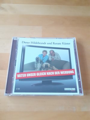 gebrauchtes Hörbuch – Dieter Hildebrandt / Renate Küster - – Vater unser gleich nach der Werbung * 2 CDs