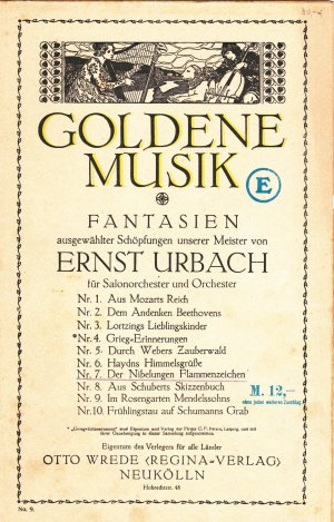 Goldene Musik Fantasien Nr. 7 "Der Nibelungen Flammenzeichen"