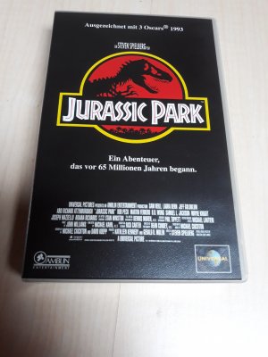 gebrauchter Film – Steven Spielberg – Jurassic Park - Ein Abenteuer, das vor 65 Millionen Jahren began. Ein steven Spielberg Film.