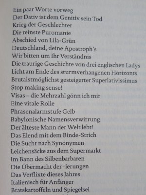 gebrauchtes Buch – Bastian Sick – Der Dativ ist dem Genitiv sein Tod - Folge 1