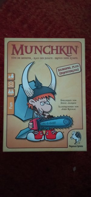 Munchkin 1+2 Basisspiel plus Erweiterung