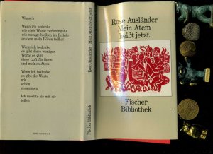 gebrauchtes Buch – Rose Ausländer – Mein Atem heisst jetzt. Gedichte  In der Reihe: Fischer Bibliothek.