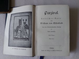 gebrauchtes Buch – Wolfram von Eschenbach / Karl Pannier – Parzival - Höfisches Epos - Dritte Auflage. Erster Band.