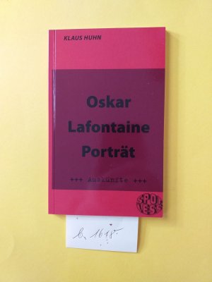 1 kleines, dünnes Buch: " Oskar Lafontaine Portrait " Auskünfte. ( Spotless Verlag, 2007, " wie neu " )