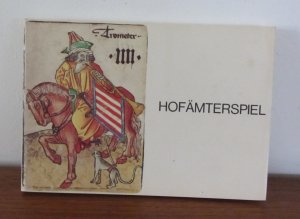 Hofämterspiel. Berühmte Kartenspiele. Limitierte Auflage: 1000 Exemplare - hier Nr. 0893.