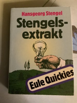 gebrauchtes Buch – Hansgeorg Stengel – Stengelsextrakt