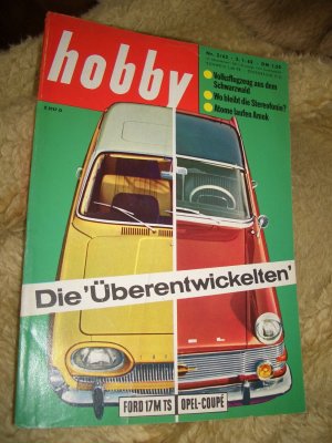 antiquarisches Buch – Hobby 2/62 Ford 17M TS und Opel-Coupe