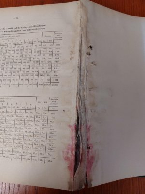 gebrauchtes Buch – Nocht, Prof. Dr – Bericht über die Medizinische Statistik des Hamburgischen Staates : Sammelband der Jahrgänge  1905-1910