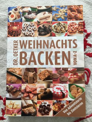 gebrauchtes Buch – Dr. Oetker – Weihnachtsbacken von A-Z