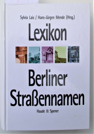 Lexikon Berliner Straßennamen