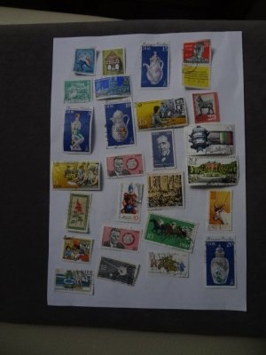 Konvolut von DDR Briefmarken