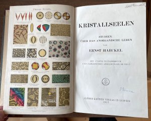 antiquarisches Buch – Ernst Haeckel – Kristallseelen. Studien über das anorganische Leben