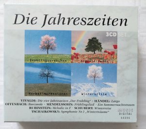 gebrauchter Tonträger – Vivaldi,Händel,Offenbach,Mendelssohn,Schubert,Rubinsteinn , Tschaikowsky – Die Jahreszeiten