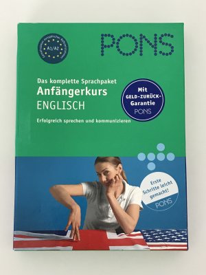 gebrauchtes Buch – PONS – Das komplette Sprachpaket - Anfängerkurs Englisch