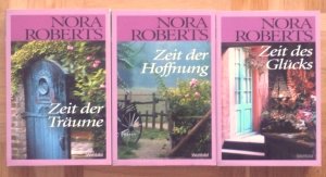 gebrauchtes Buch – Nora Roberts – Zeit-Trilogie: Zeit der Träume -Zeit der Hoffnung - Zeit des Glücks / Schlüssel-Trilogie