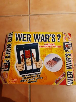 gebrauchtes Spiel – Wer war's? Lustiges Gesichter- Raten