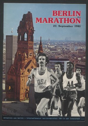 Berlin Marathon 27.September 1981