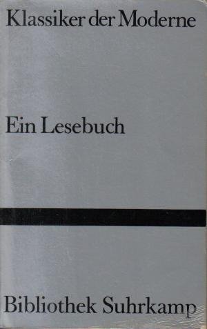 gebrauchtes Buch – Bibliothek Suhrkamp Lesebuch